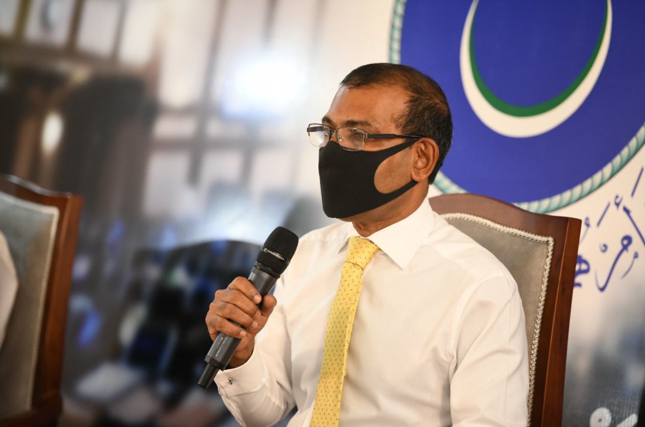 ބިން ނުހިއްކައި އެއަރޕޯޓް އެޅޭނެ: ރައީސް ނަޝީދު