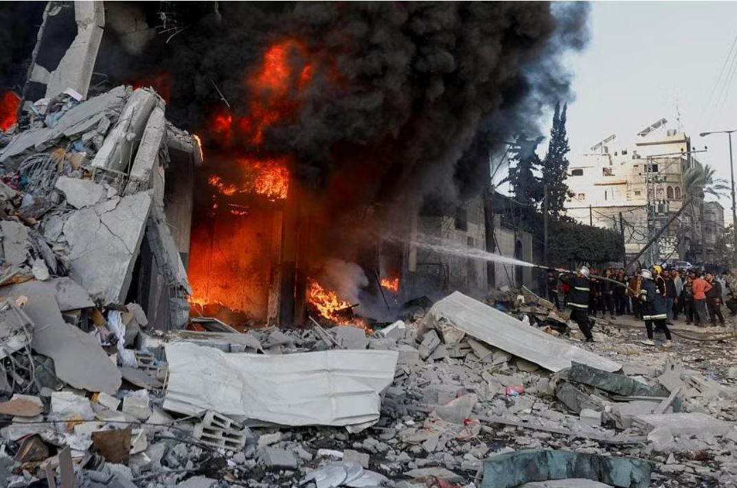 Months of intense bombardment and clashes have left Gaza’s health system on the brink of collapse and nearly two million people displaced. PHOTO: REUTERS