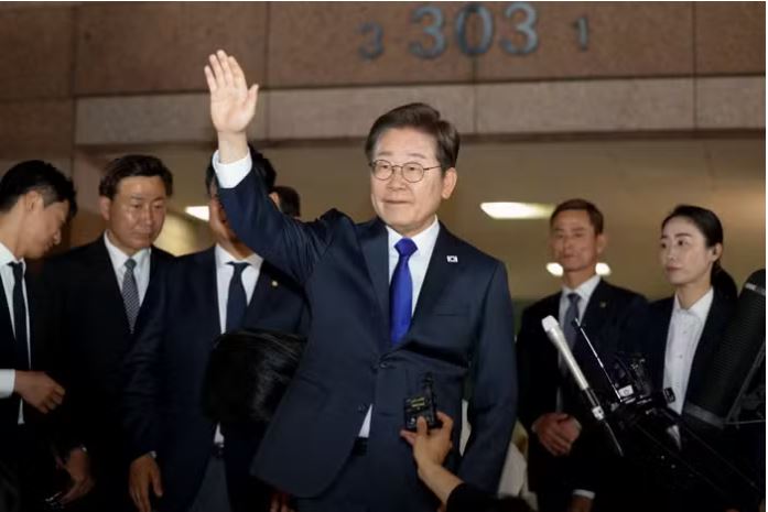 South Korea’s opposition leader Lee Jae-myung