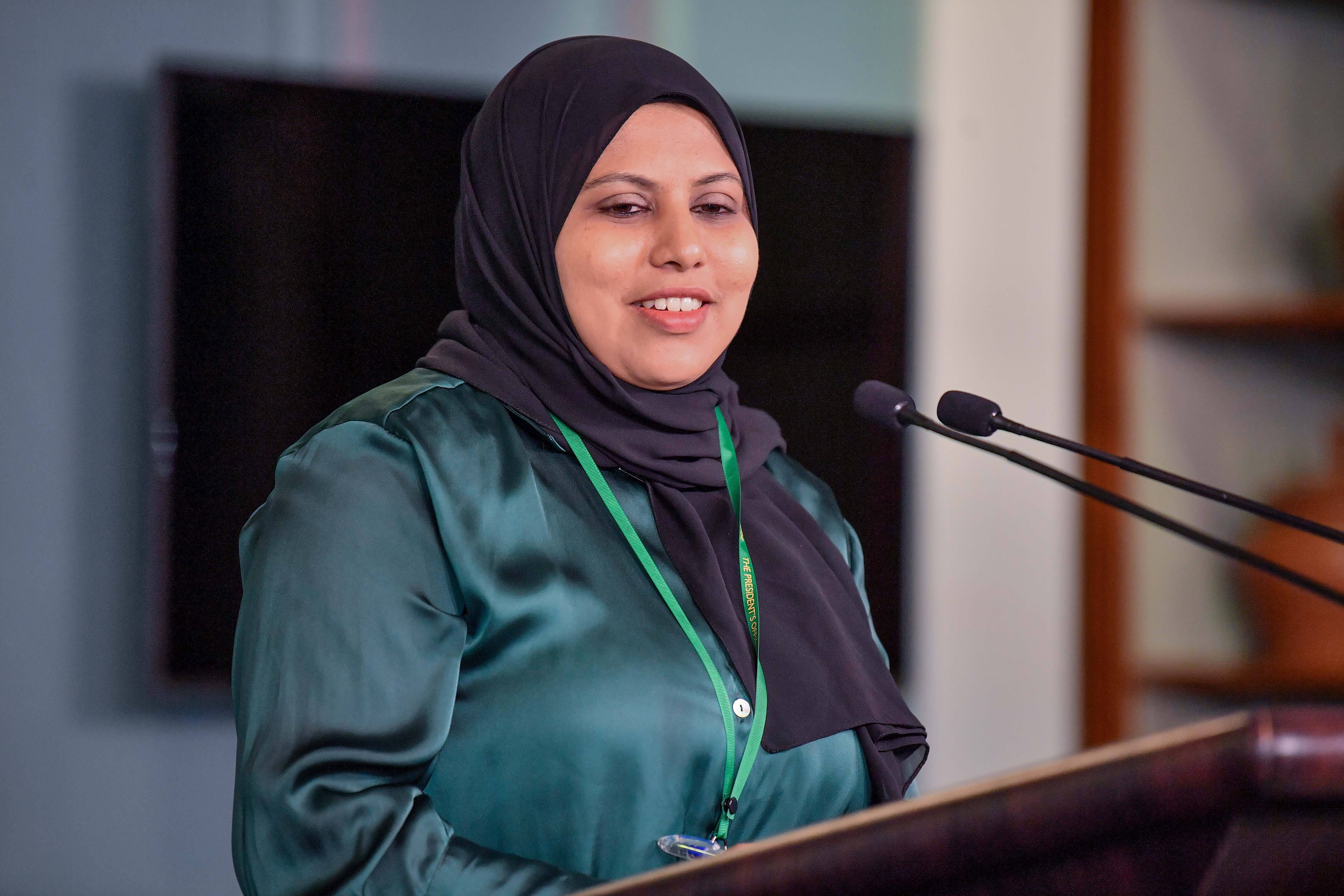 Heena Waleed, the Chief Spokesperson at the President's Office