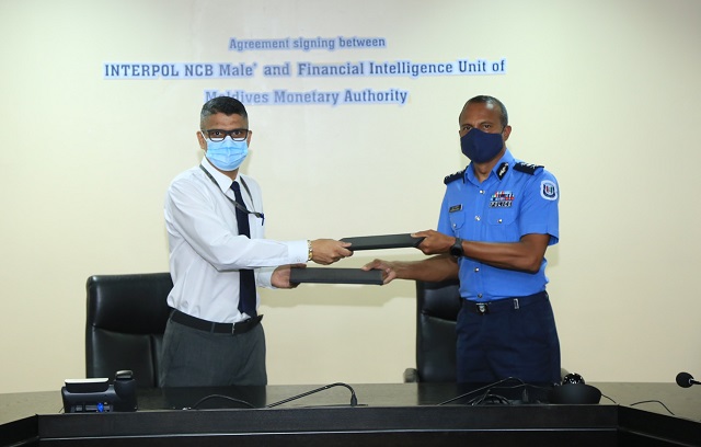 އިންޓަރޕޯލް ސެކިއުއަރ އިންފޮމޭޝަން ނެޓްވޯކް ބޭނުންކުރުމުގެ ހުއްދަ އެމްއެމްއޭއަށް