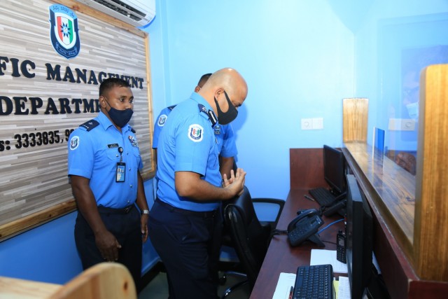 އޮޓޯ އެޓެންޑަންޓުގެ ހިދުމަތް ޓްރެފިކް މެނޭޖްމަންޓް ޑިޕާޓްމަންޓުން ތައާރަފުކޮށްފި