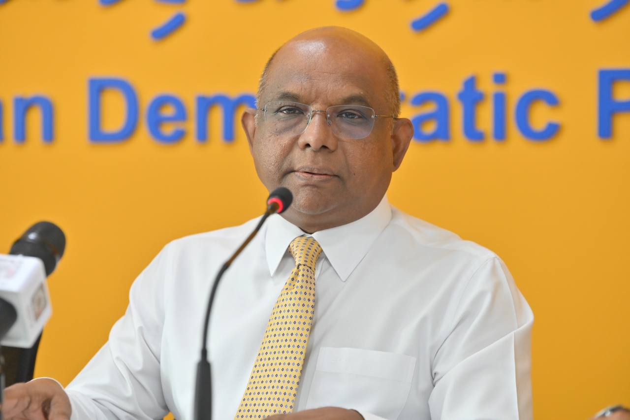 Opposition Maldivian Democratic Party (MDP) President Abdulla Shahid