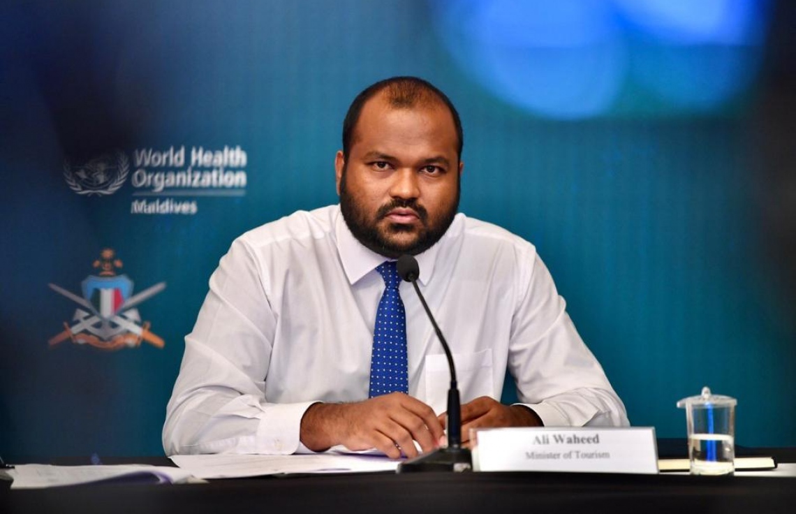 Former Minister of Tourism, Ali Waheed