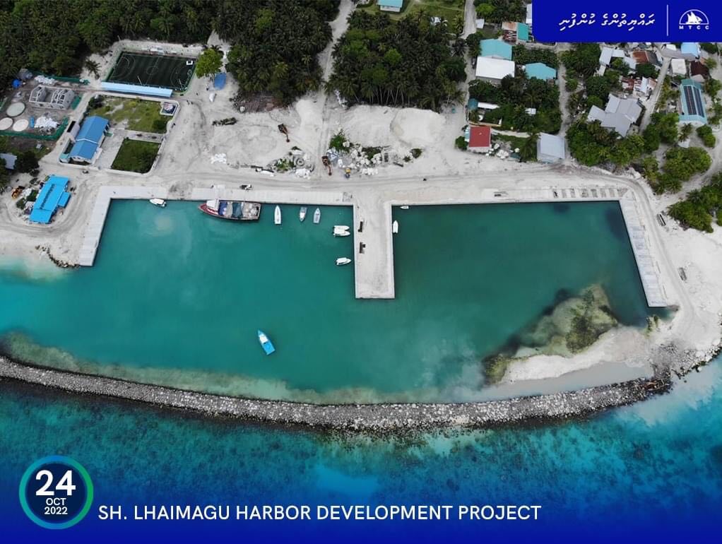 ޅައިމަގު ބަނދަރު: އެއްގަމުތޮށި ލުމުގެ މަސައްކަތް ނިމިއްޖެ