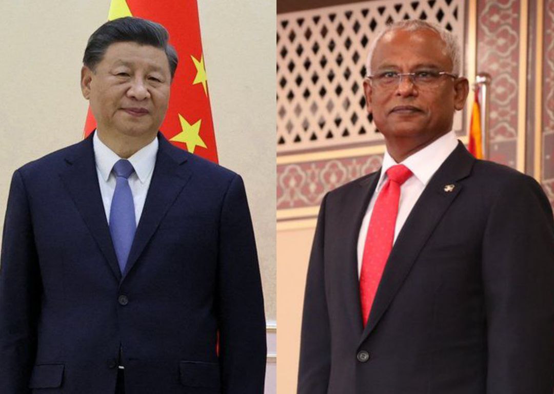 ރައީސް ޞާލިހް، ޗައިނާގެ ރައީސަށް މަރުހަބާ ވިދާޅުވެއްޖެ