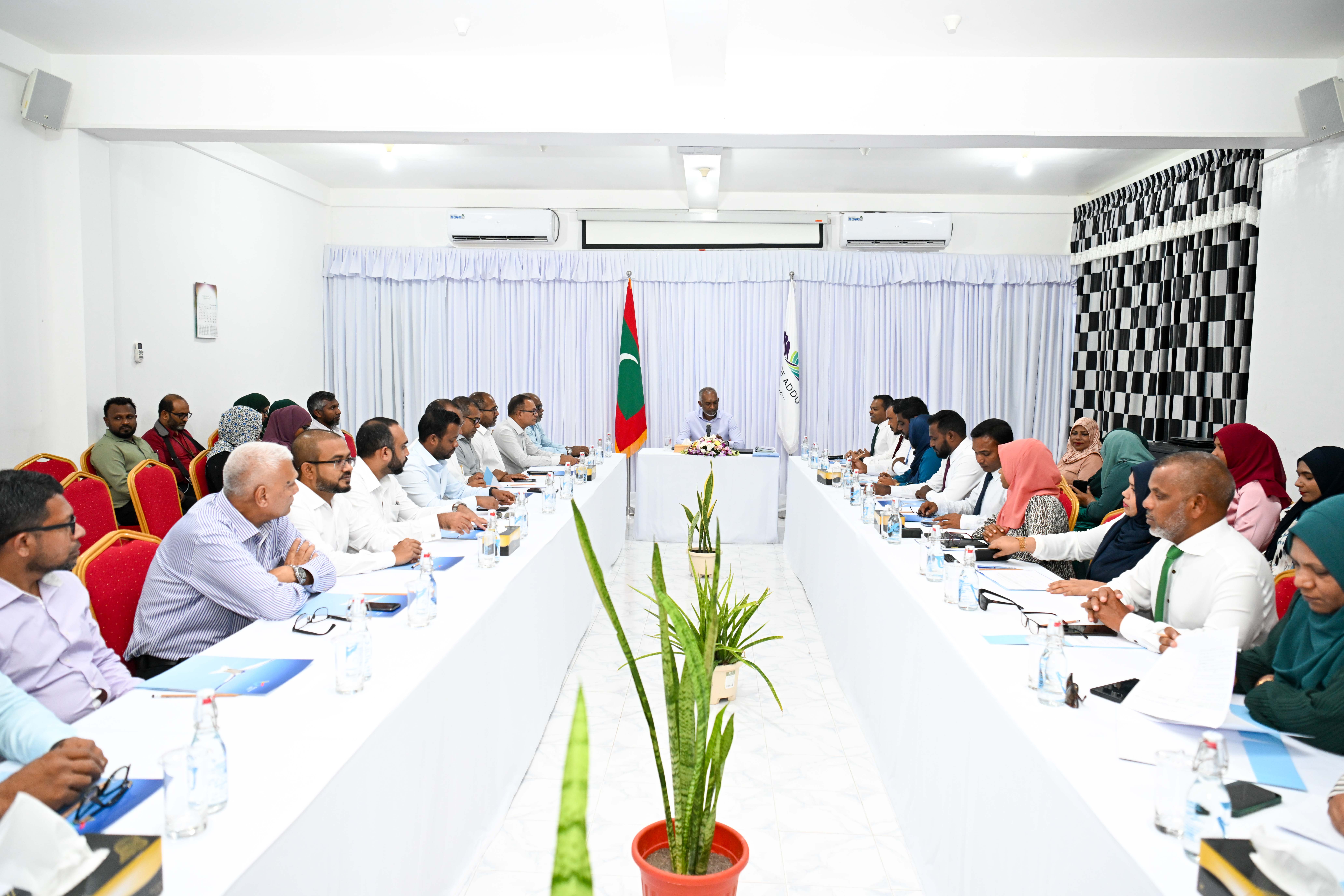 އައްޑޫސިޓީގެ ތަރައްޤީއަށް ކުރެވޭ ކަންކަމުގައި ފުރިހަމަ އެއްބާރުލުން ދޭނަން: އައްޑޫސިޓީ ކައުންސިލް
