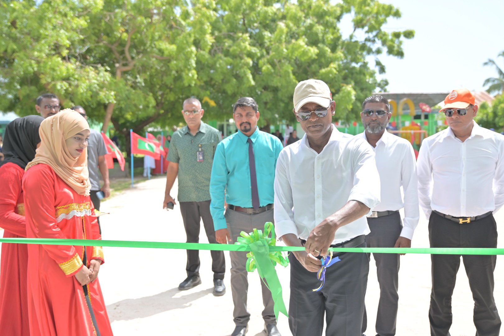 ނަރުދޫގައި ނިންމާފައިވާ ސްކޫލާއި ފެނަކަ އޮފީހާއި ސިއްޙީމަރުކަޒު ހުޅުއްވައިދެއްވައިފި