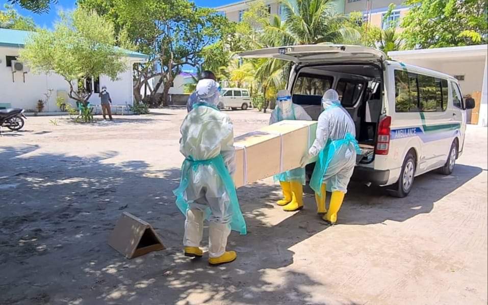 ދުވަސްތަކަކަށްފަހު އޭދަފުށިން ކޯވިޑް މަރެއް