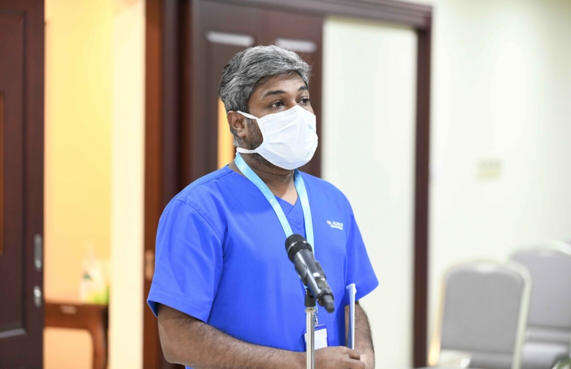 ކޮވިޑް-19: ނުރައްކާބޮޑީ ކުރިން ބަލިޖެހުނު ދުވަސްވީ މީހުންނަށް: ޑރ. ނިޔާފް