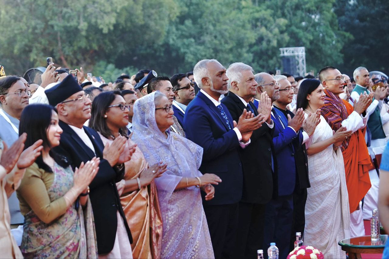 މޯދީ ހުވާކުރުމުގެ ރަސްމިއްޔާތުގައި ރައީސް މުޢިއްޒު ބައިވެރިވެވަޑައިގެންފި