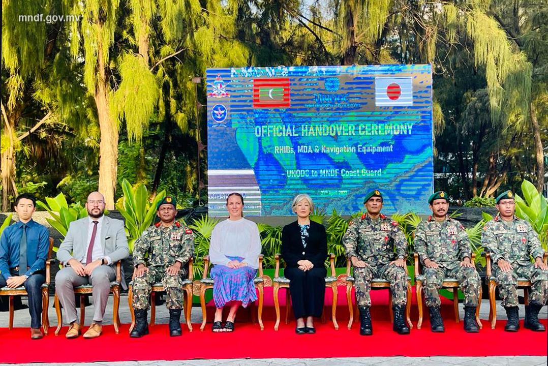 ޔޫއެންއޯޑީސީގެ ފަރާތުން އެމްއެންޑީއެފަށް ބައެއް އާލާތްތައް ހަދިޔާ ކޮށްފި