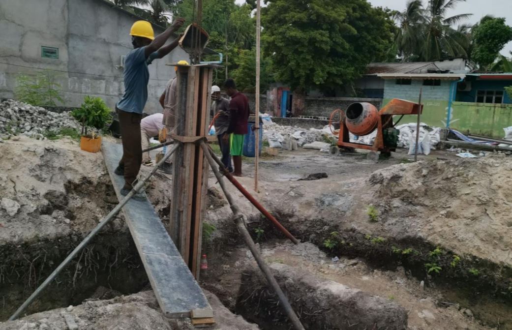 އދ. ހަންޏާމީދޫ ފެނުގެ ނިޒާމް ޤާއިމްކުރުމުގެ ޢަމަލީ މަސައްކަތް ފަށައިފި