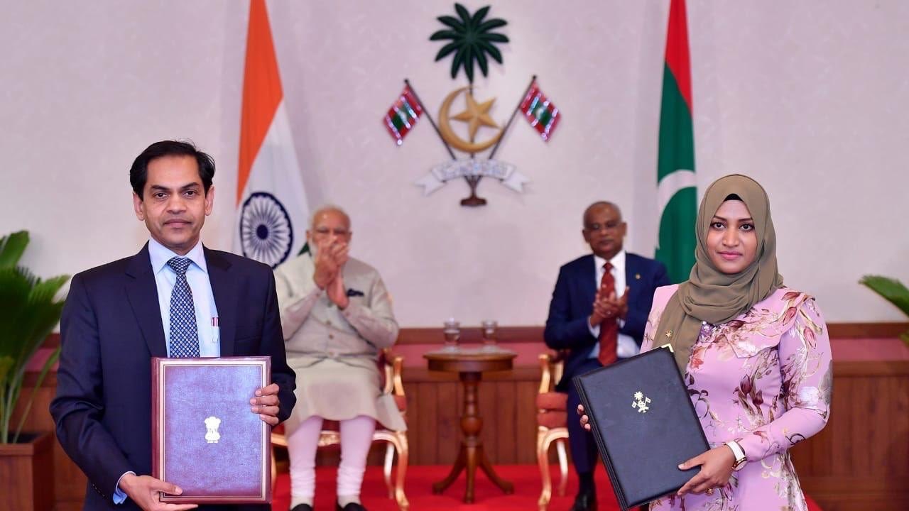 އިންޑިއާ އާއި ރާއްޖެއާއި ދެމެދު ކާގޯ ފެރީގެ ޚިދުމަތް ރަސްމީކޮށް ފަށައިފި