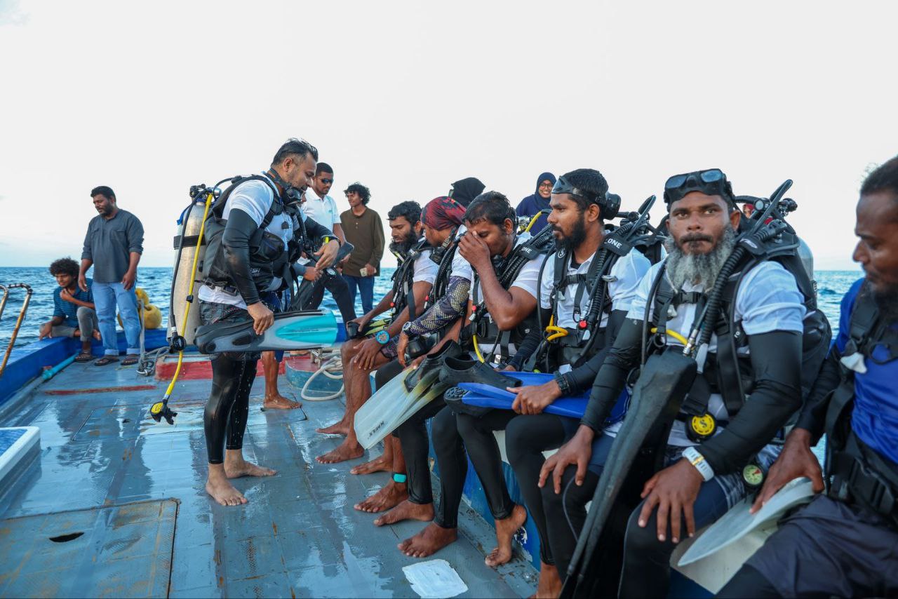 56 ރެސްކިއު ޑައިވަރުން ތަމްރީން ކުރެވިއްޖެ: ރައީސް