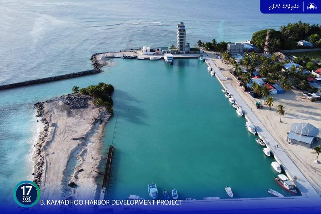 ކަމަދޫ ބަނދަރު: މަޝްރޫޢުގެ 75 އިންސައްތަ ނިމިއްޖެ