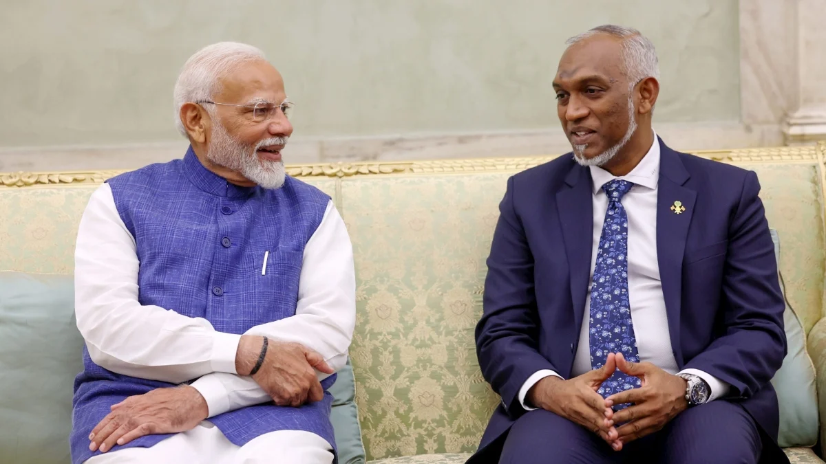 President Dr. Mohamed Muizzu and Indian Prime Minister Narendra Modi