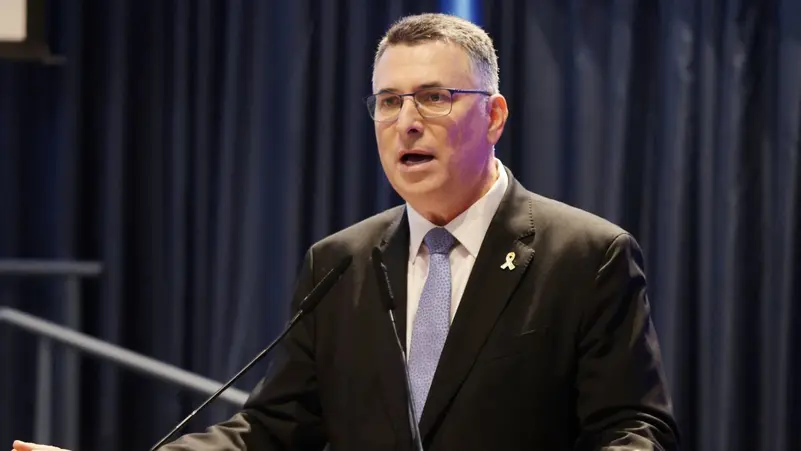 Israel’s Foreign Minister Gideon Saar. (File photo: AFP)