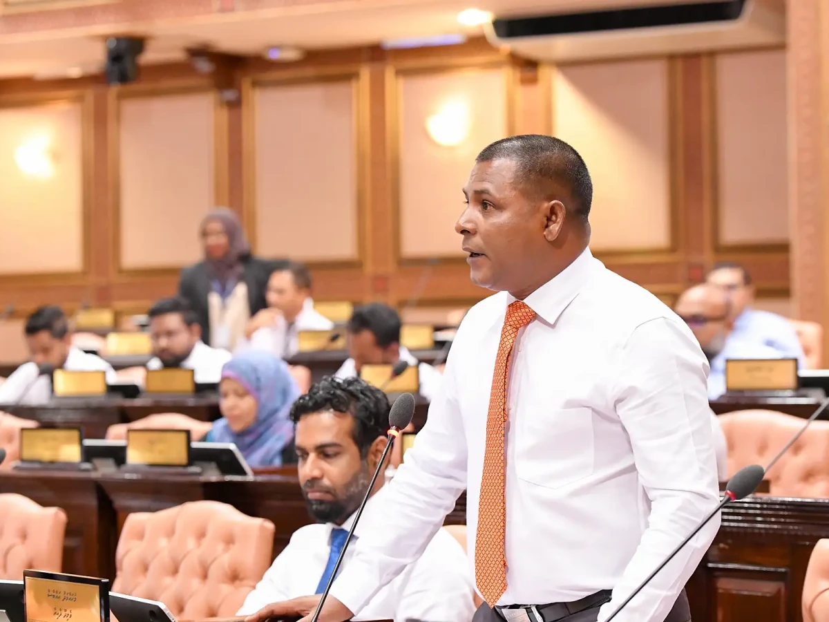 Velidhoo MP Mohammed Abbas