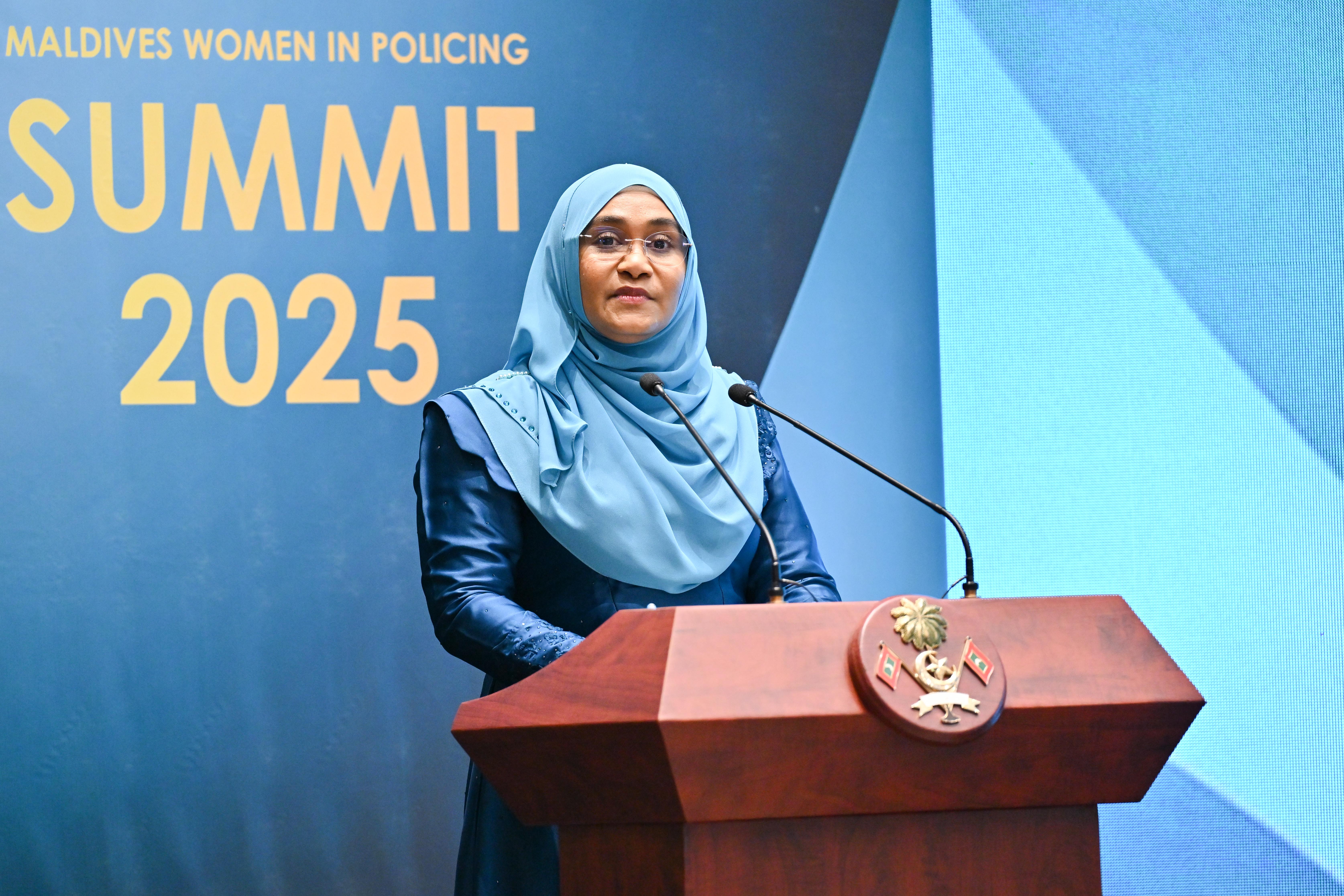 First Lady Sajidha Mohamed