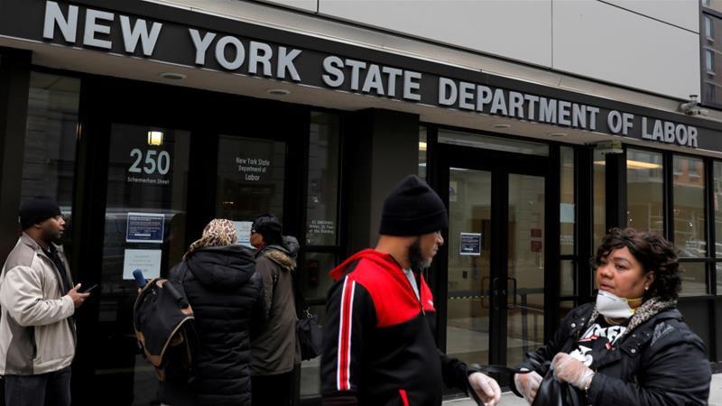 ކޯވިޑް-19: އެމެރިކާގައި ވަޒީފާ ގެއްލުމުގެ 6.6 މިލިއަން މައްސަލަ ހުށައަޅައިފި