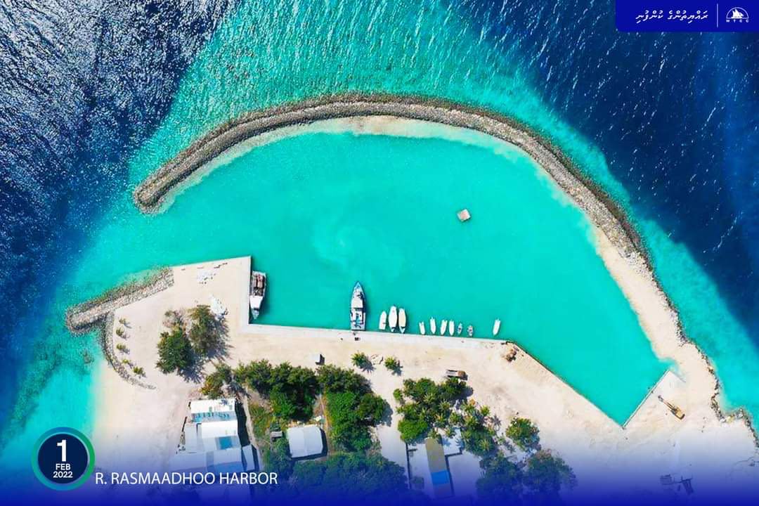 ރަސްމާދޫ ބަނދަރު: މަސައްކަތުގެ 80 އިންސައްތަ ނިމިއްޖެ