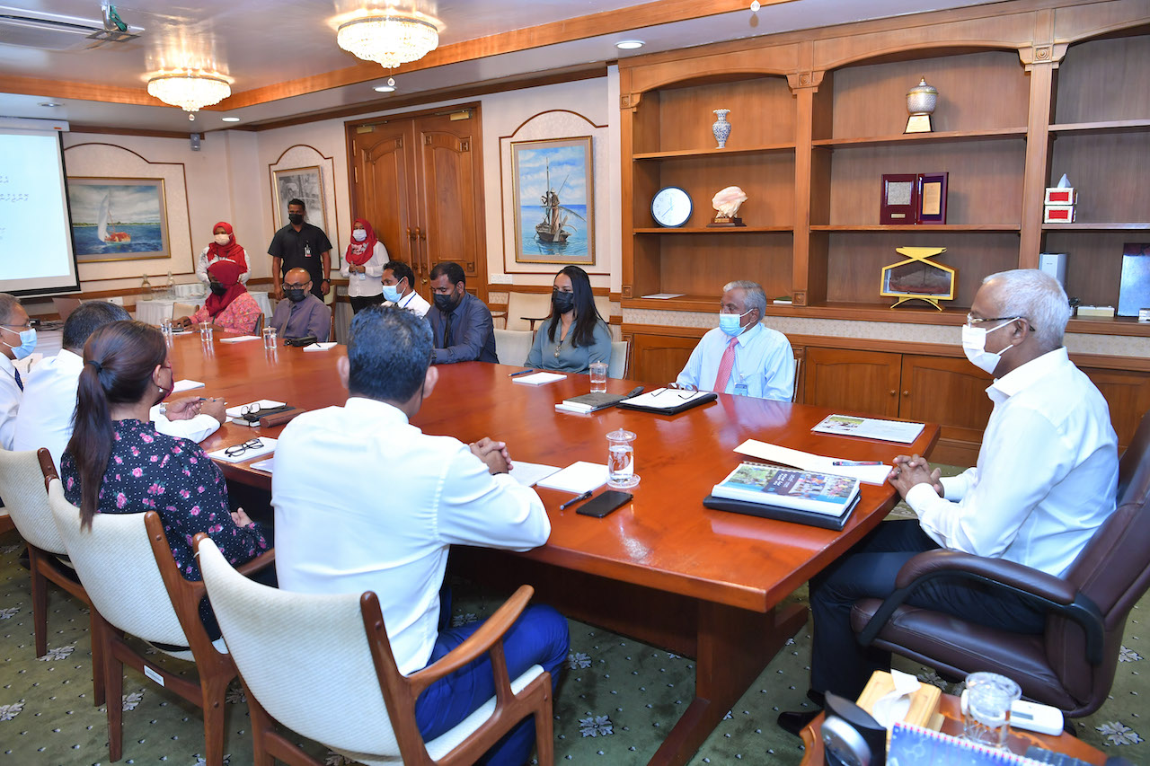 ތަޢުލީމީ ދާއިރާގެ ރިސަރޗް ގްރޫޕާއި ރައީސުލްޖުމްހޫރިއްޔާ ބައްދަލުކުރައްވައިފި