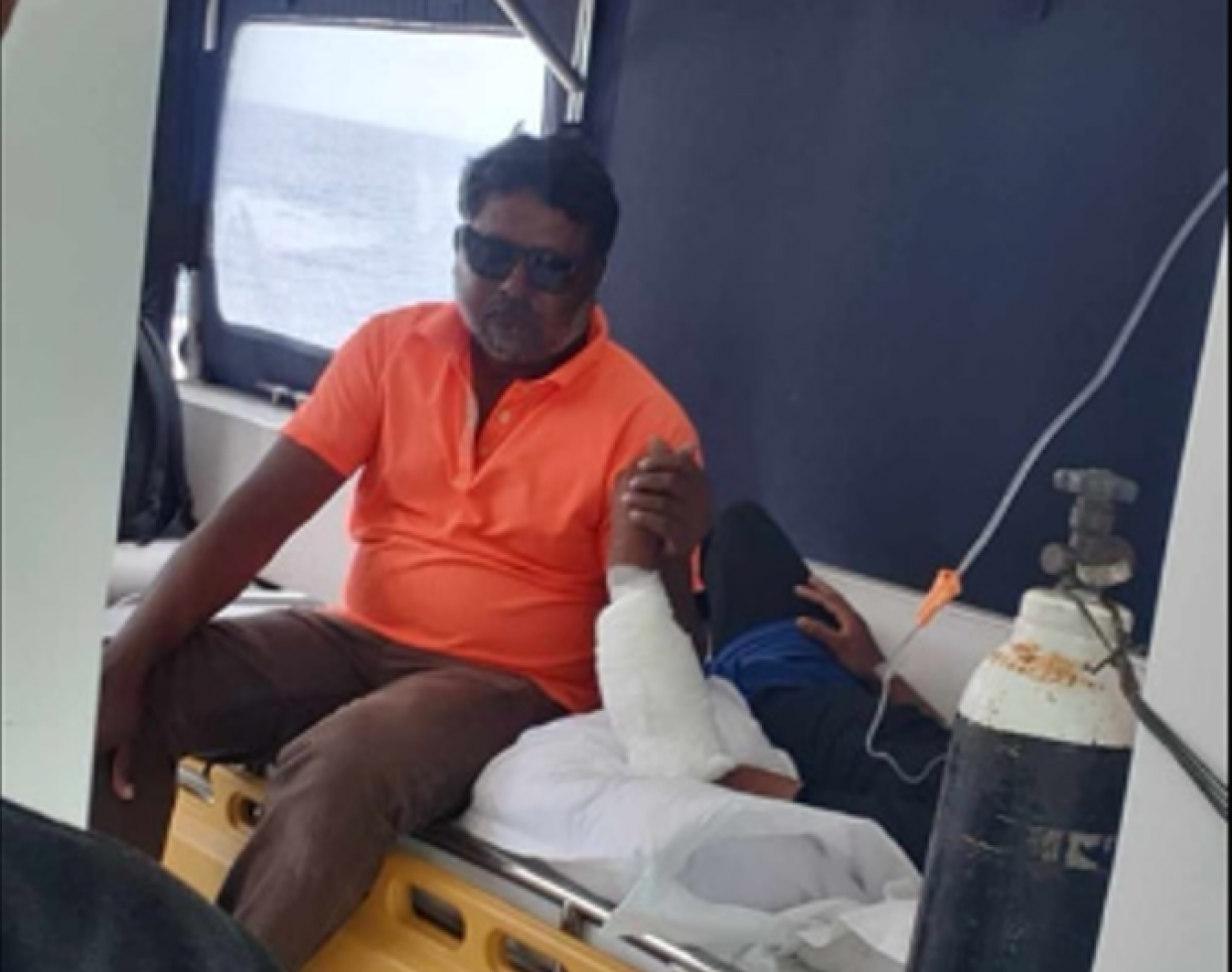 މިޔަރެއް ހަމަލާދީ ޒަހަމްކޮށްލި މީހާގެ ހާލު މިހާރު ރަނގަޅު