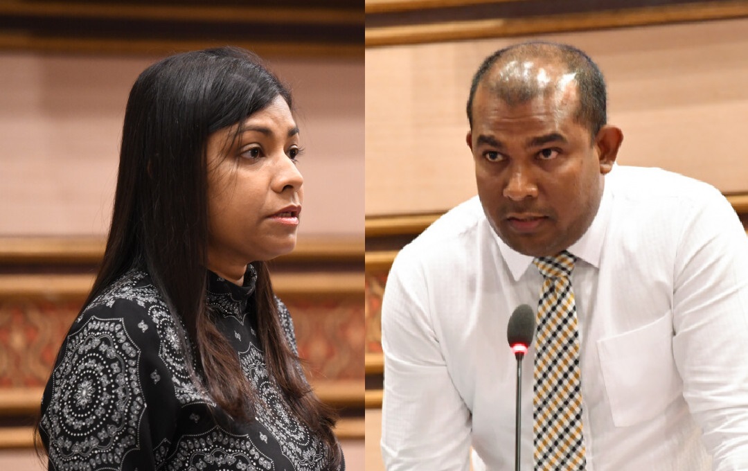 މަޖިލީހުގެ ޖަލްސާ ހޫނުވެ މުޣުނީއާއި ރޮޒައިނާގެ ނަން އިއްވައިފި