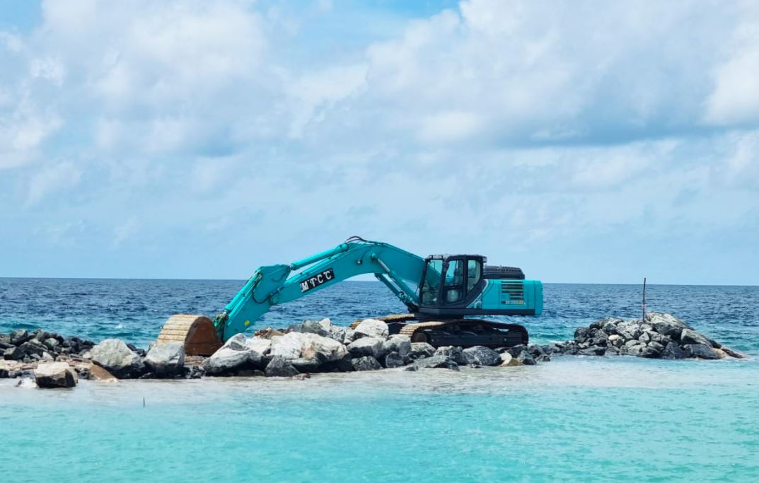 ލަންދޫ ބަނދަރުގެ 70 ޕަސެންޓް ނިމިއްޖެ