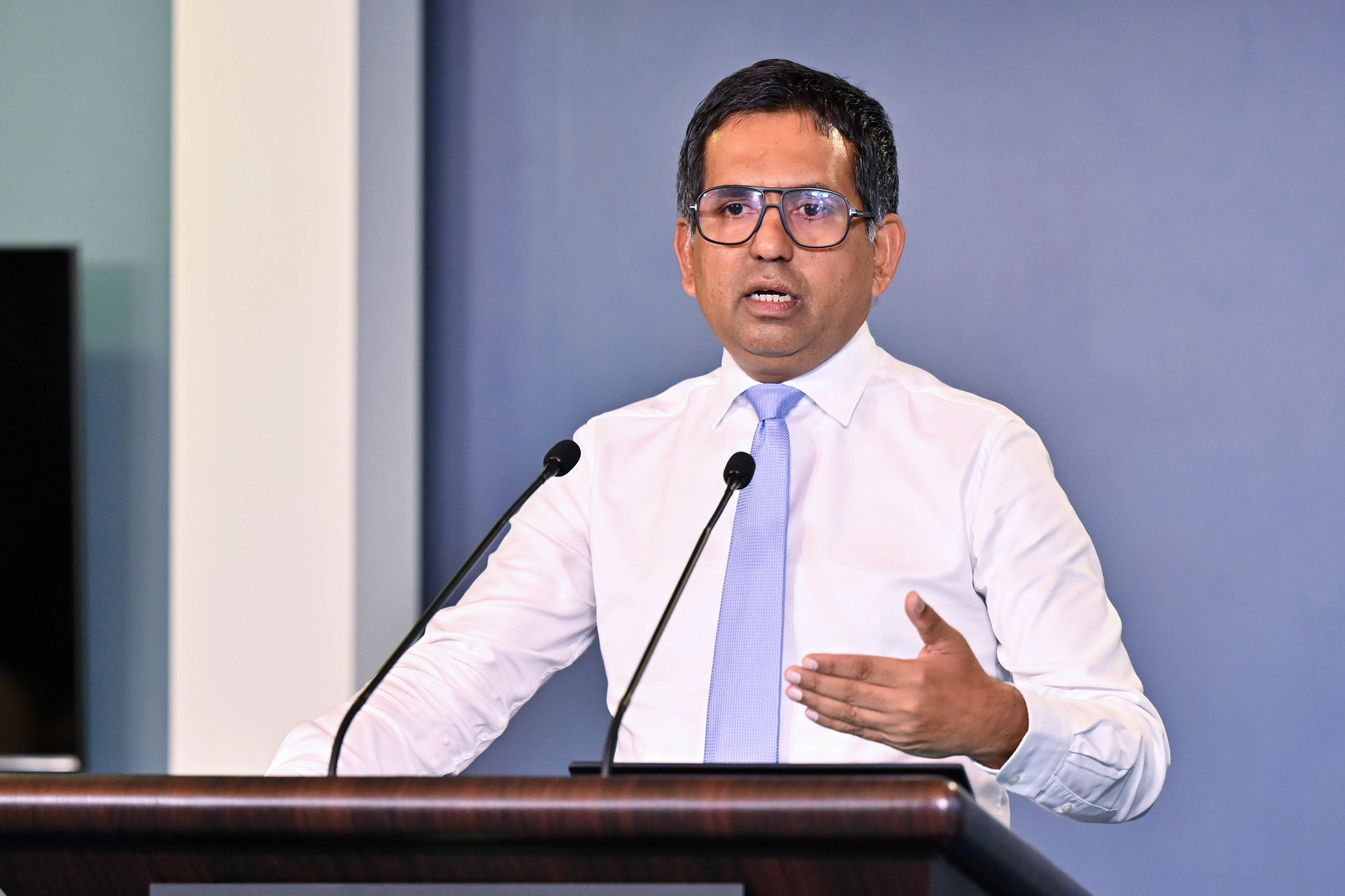 Economic Minister Mohamed Saeed
