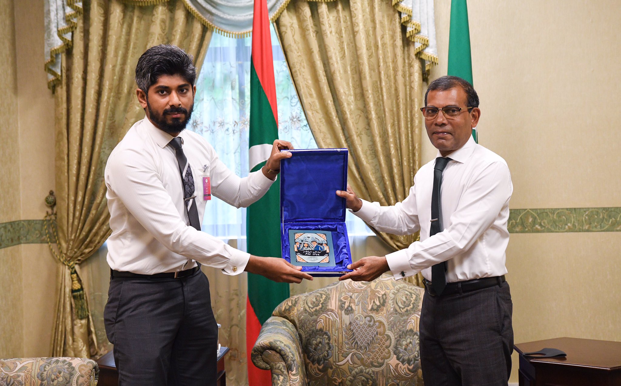 "ސިޔާސީ ކާމިޔާބާއި މީޑިއާގެ ގުޅުން" ފޮތް ރައީސް ނަޝީދު ނެރެދެއްވައިފި