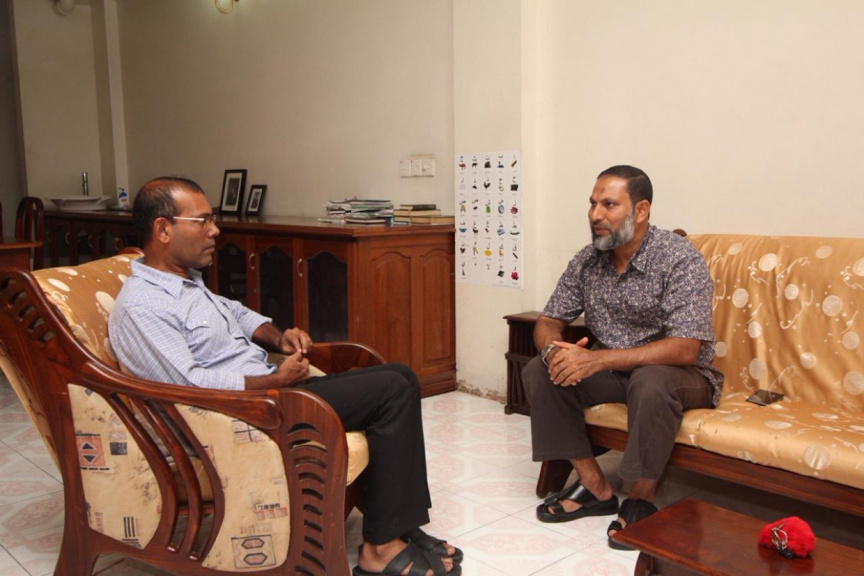 ރައީސް ނަޝީދުގެ ހާލުކޮޅާމެދު އިމްރާން ހެއްދެވީ އިތުރުފުޅު؛ އެކަން ކުށްވެރިކުރަން: މެމްބަރު ޝަހީމް