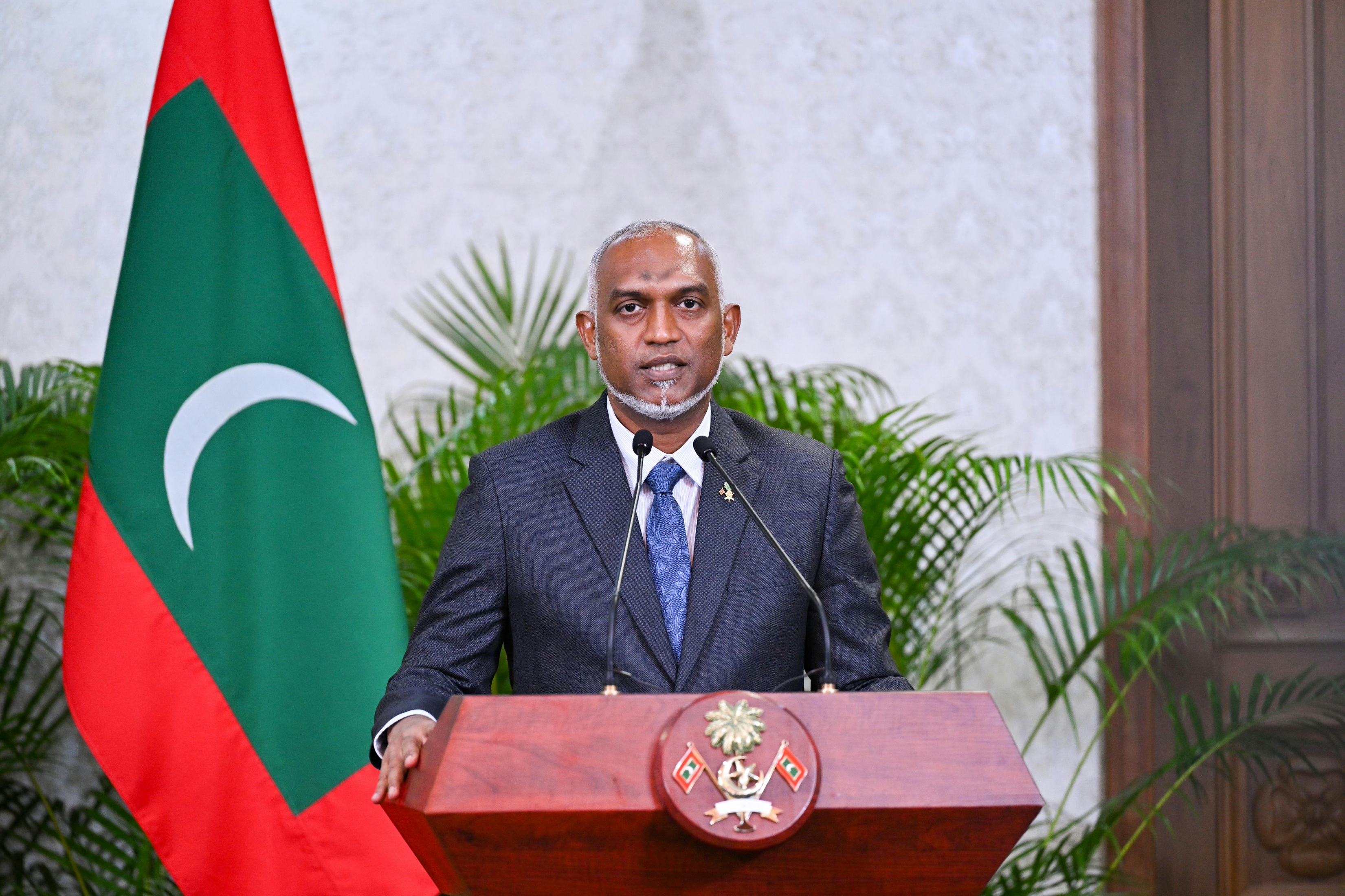 President Dr Mohamed Muizzu.