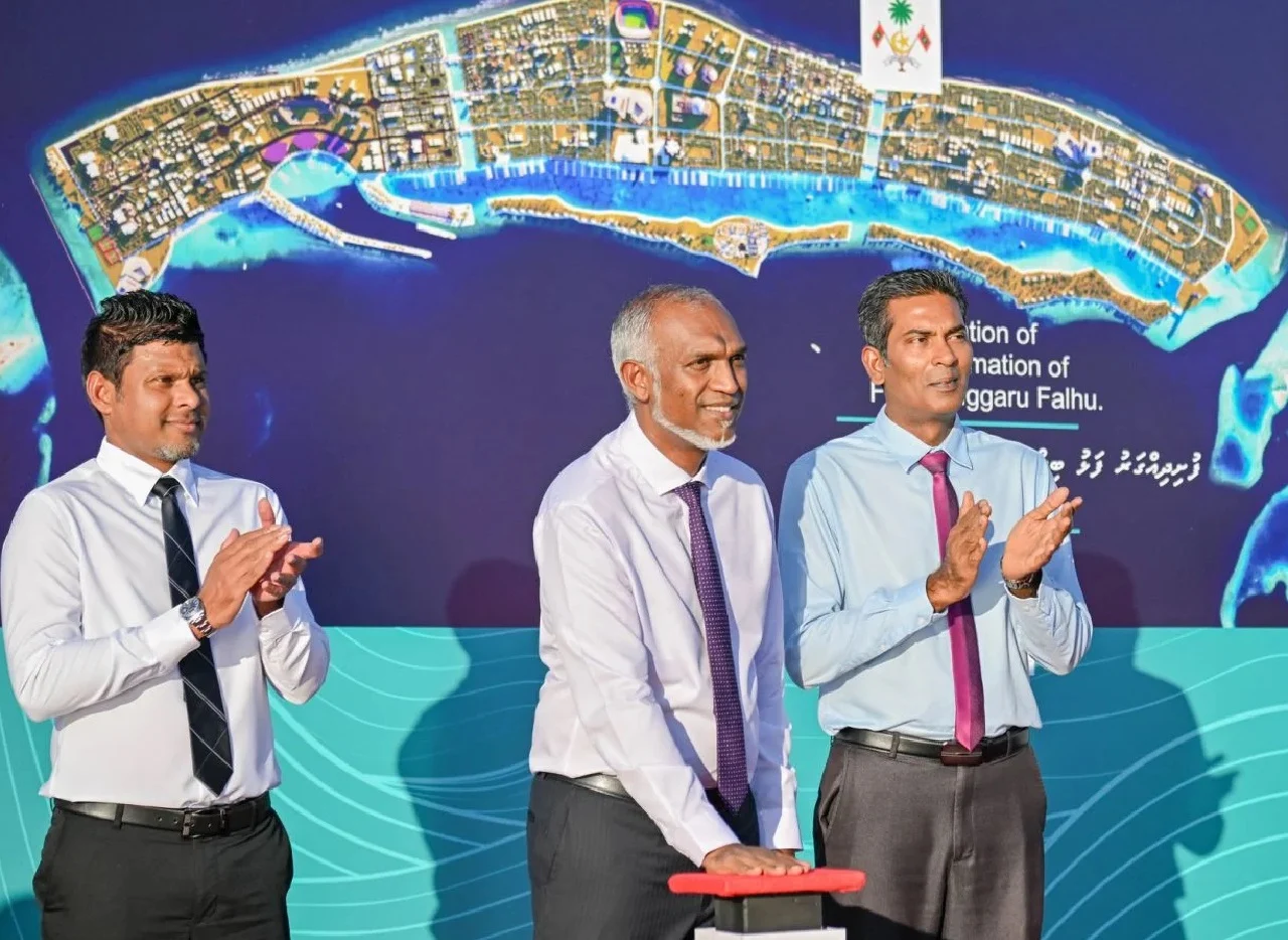 Government affirms continuation of Fushidhiggarufalhu dredging project for Ras Male'
