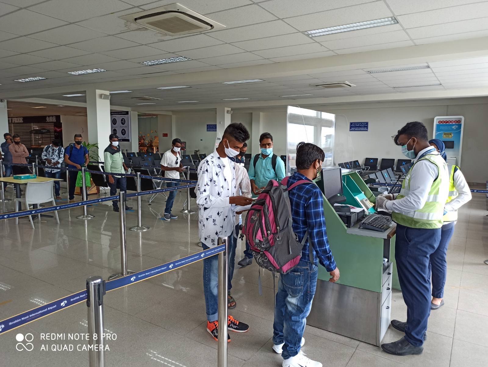 ބޯޑަރު ހުޅުވިފަހުން 266 ބިދޭސީ މަސައްކަތްތެރިން ރާއްޖެ އައިސްފި