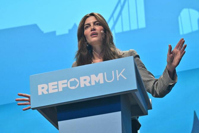 Laila Cunningham, Reform UK’s newly announced London mayoral candidate.