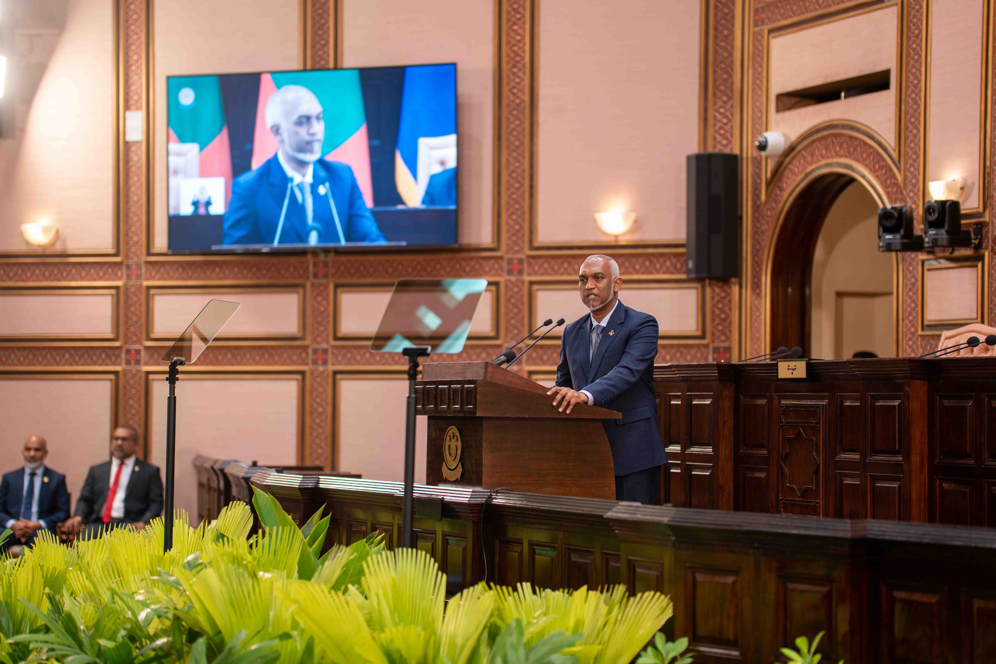 ތަންފީޒު ކުރާނީ އިސްލާމީ ސިޔާސަތު؛ ދީނާއި ސިޔާސަތު ވަކިކުރަން ގޮވާލާ މީހުންނާމެދު ޖެހިލުމެއްނުވޭ: ޑރ. މުއިއްޒު