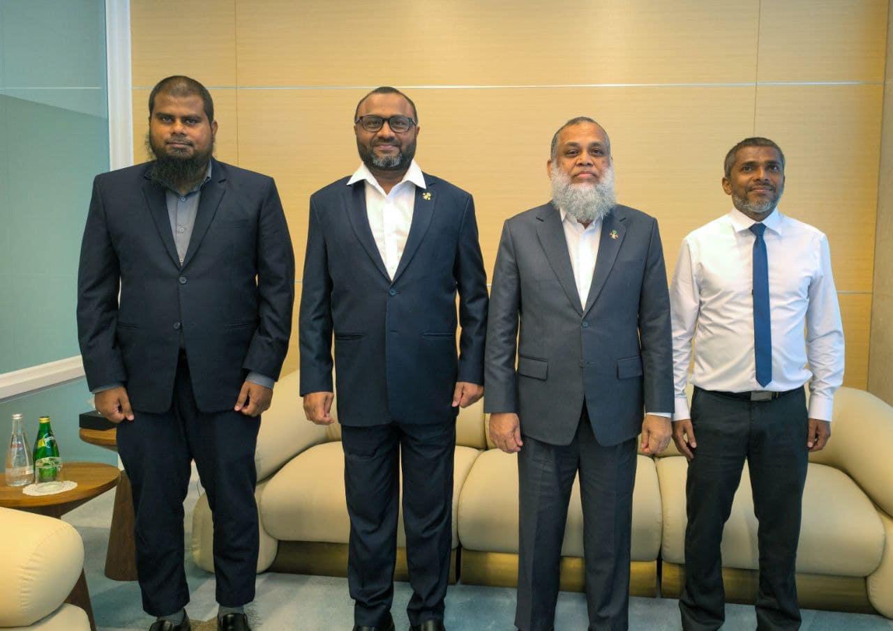 ރަސްމީ ދަތުރުފުޅެއްގައި އިސްލާމިކް މިނިސްޓަރ ސައުދީއަށް ވަޑައިގެންފި