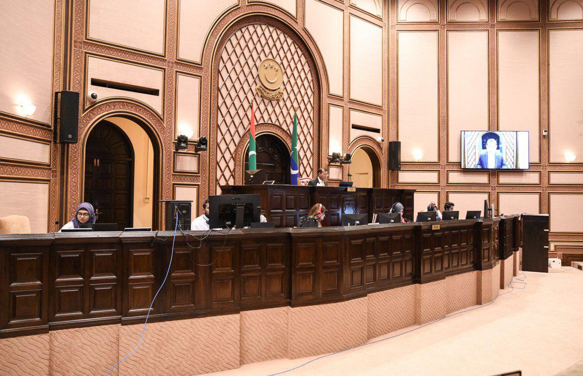 ވެބްކޮންފަރެންސް މެދުވެރިކޮށް ރައްޔިތުންގެ މަޖިލީހުގެ ޖަލްސާއެއް ކުރިއަށްދަނީ