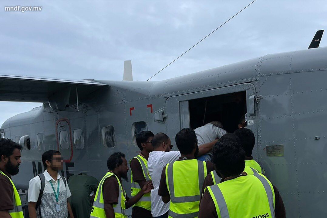 ހާލުބޮޑު ބަލި މީހަކު އެމްއެންޑީއެފް ޑޯނިއަރގައި މާލެ ގެނެސްދީފި