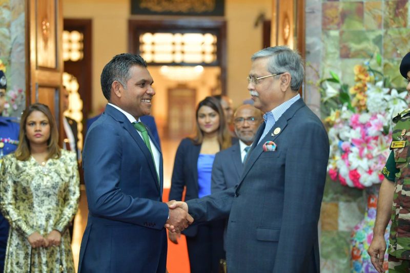 ނައިބުރައީސްގެ ބަންގްލަދޭޝް ދަތުރުފުޅު ނިންމަވައިލައްވައިފި