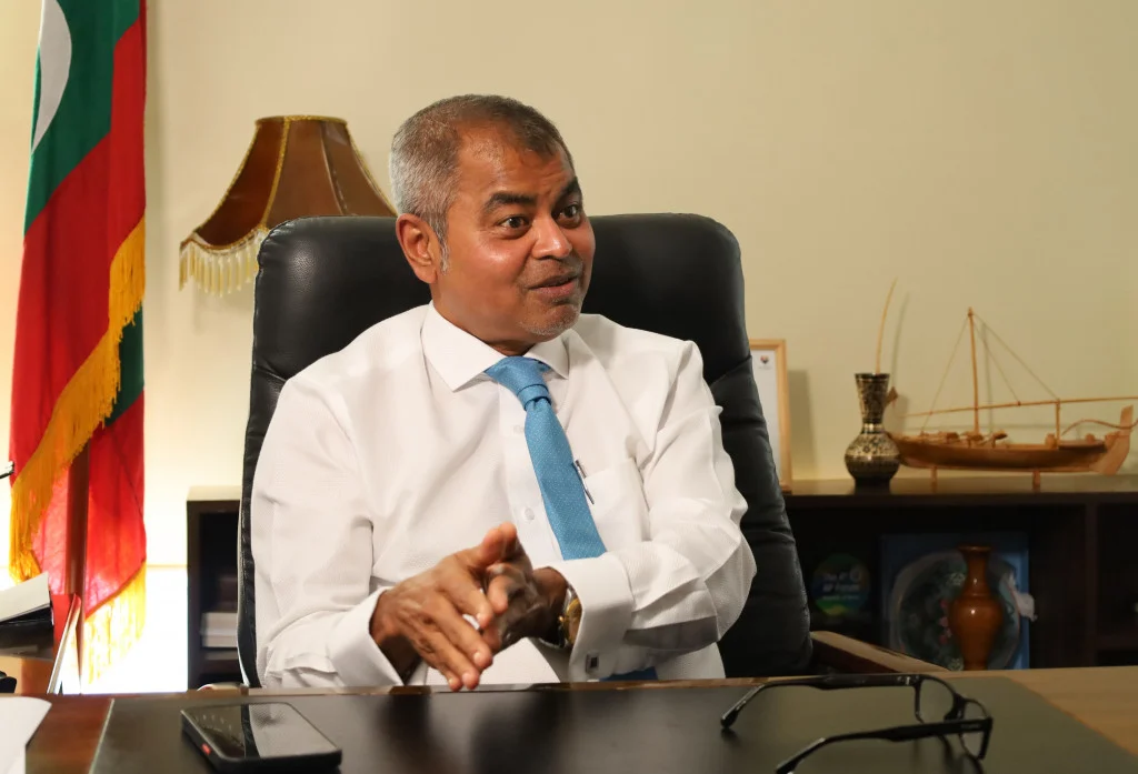 Tourism and Environment Minister Thoriq Ibrahim.