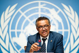 WHO chief Tedros Adhanom Ghebreyesus