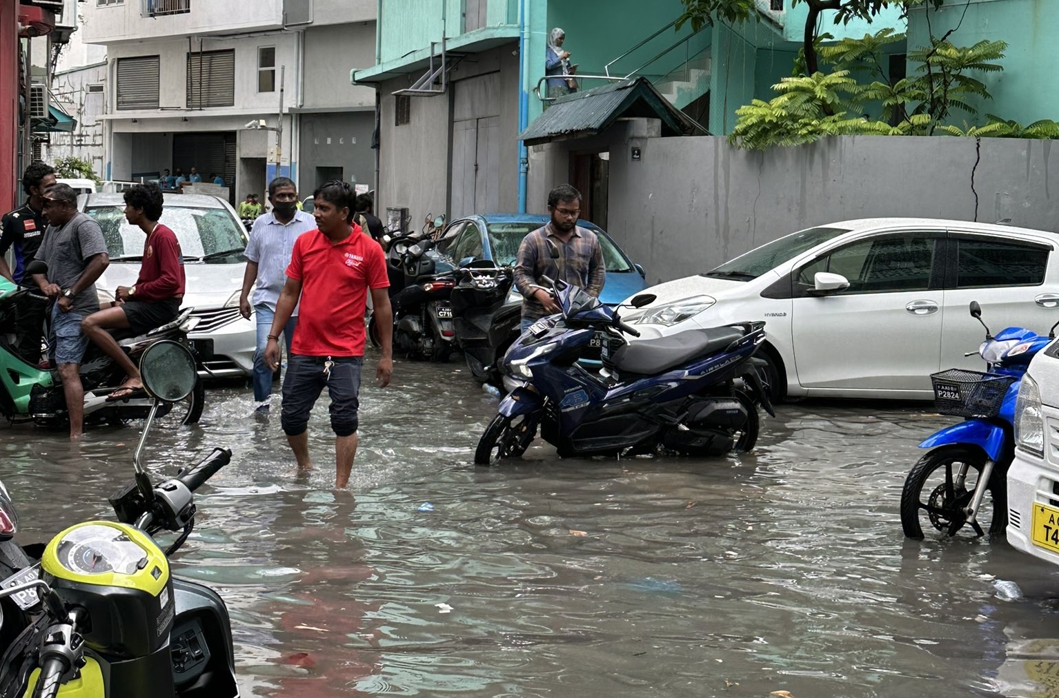 މާލޭގައި ފެންބޮޑުވުމުން 3 ގެއަކަށް ގެއްލުން ލިބިގެން ރިޕޯޓް ކޮށްފި