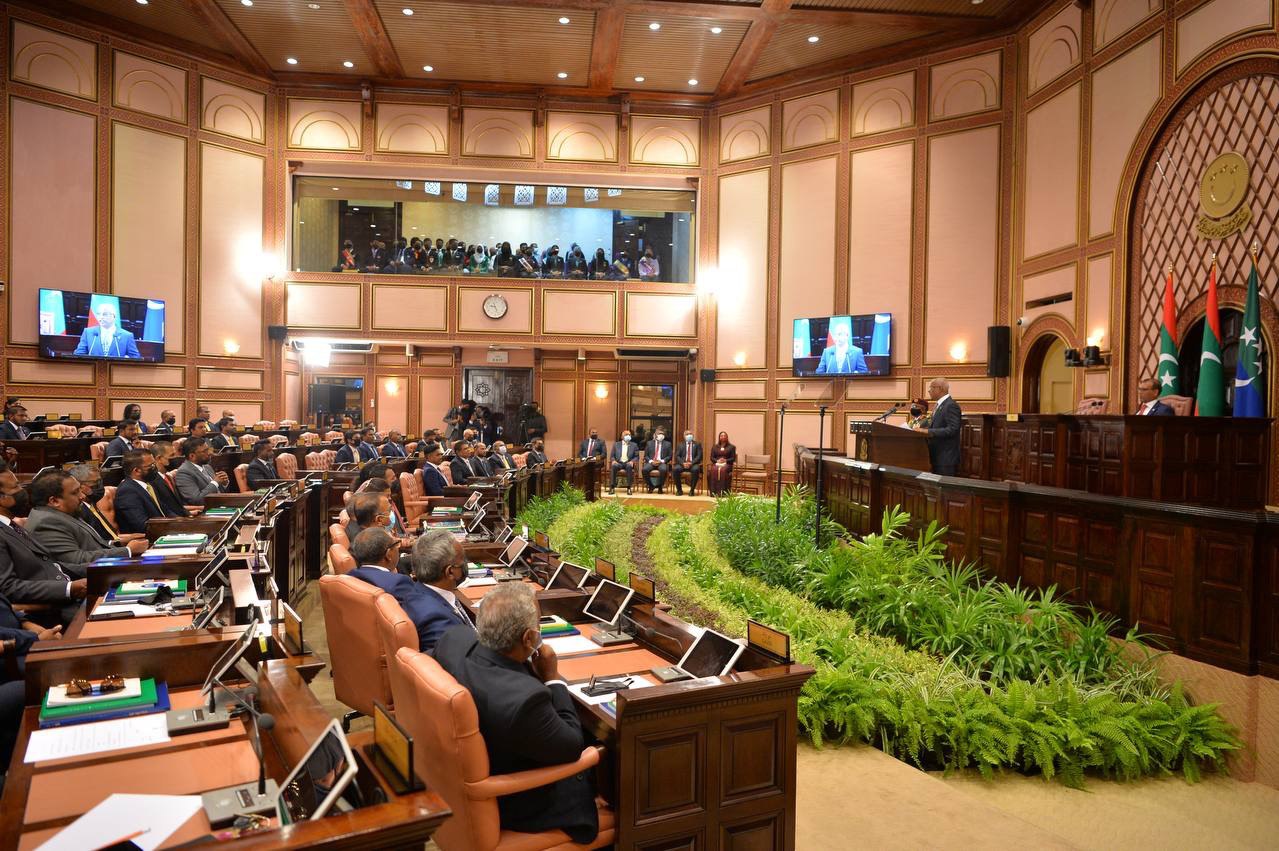 ޤައުމީ ސަލާމަތާބެހޭ ބިލު ބަލައިނުގަތުމަށް ނިންމީ އިދިކޮޅުގެ އަޑު ކަނޑުވާލަން: ޕީޕީއެމް