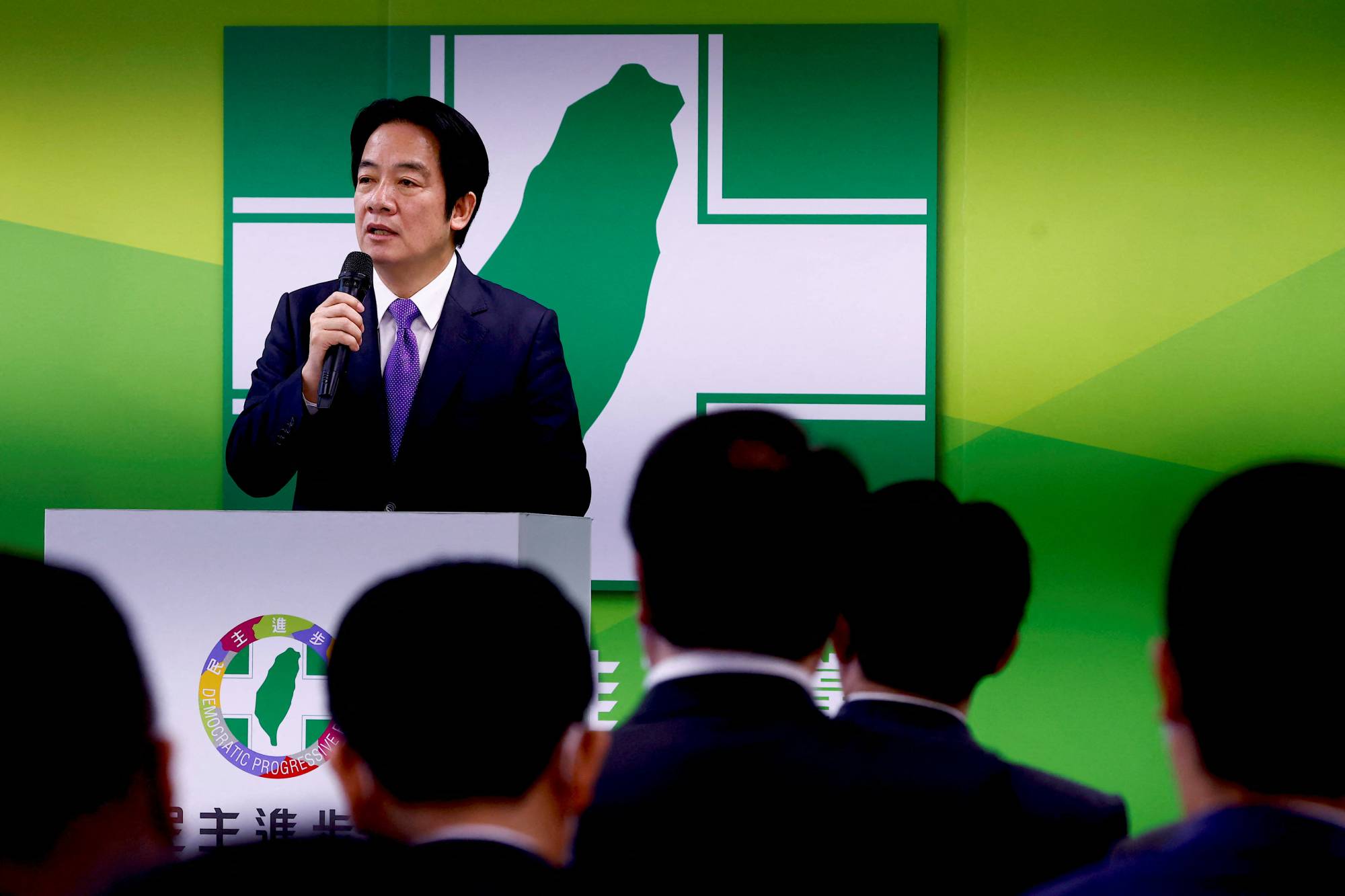 Taiwanese Vice President and a prominent Taiwanese presidential contender, William Lai in Taipei on Jan. 18. (Photo: REUTERS)