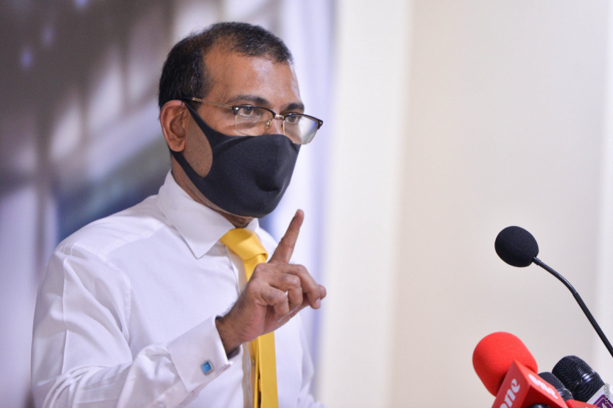 އެމެރިކާގައި ހިނގަމުންދާ ހަމަނުޖެހުންތައް ރައީސް ނަޝީދު ސިފަކުރެއްވީ ބަޣާވާތެއްގެ ގޮތުގައި