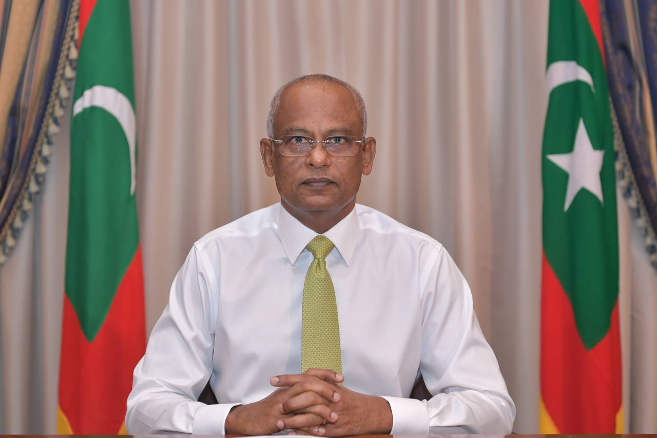 President Ibrahim Mohamed Solih.