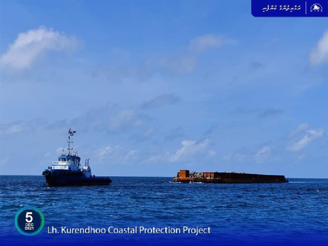 ކުރެންދޫ ގޮނޑުދޮށް ހިމާޔަތްކުރުން: މިހާރު ކުރިއަށްދަނީ ބޭރުތޮށިލުމުގެ މަސައްކަތް